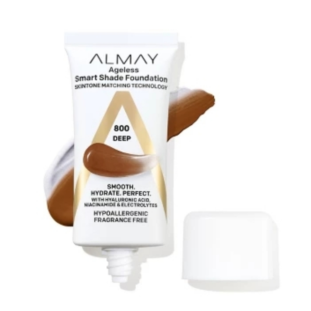 4 x Almay Smart Shade Ageless Foundation 800 Deep